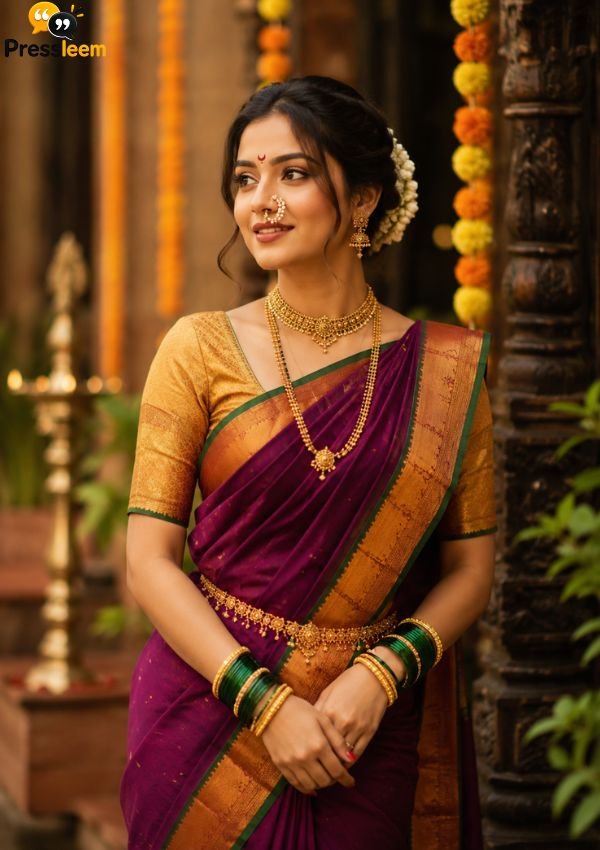 saree-caption-in-marathi
