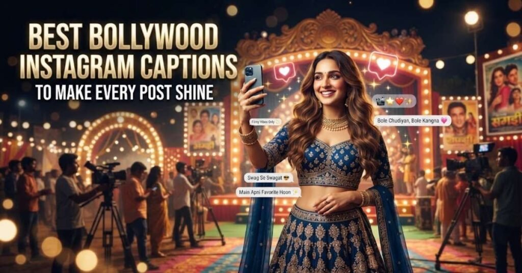 Best Bollywood Instagram Captions to Make Every Post Shine