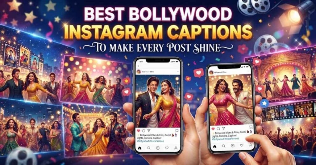 Best Bollywood Instagram Captions to Make Every Post Shine