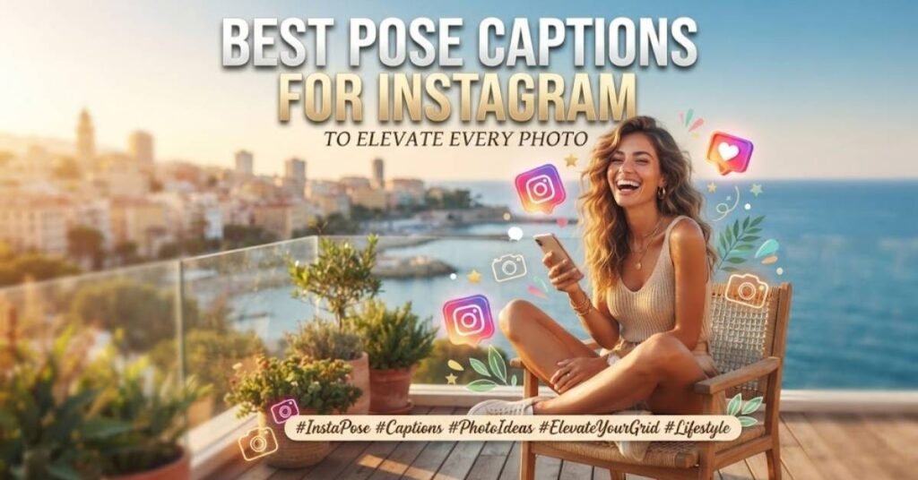 Best Pose Captions For Instagram To Elevate Every Photo