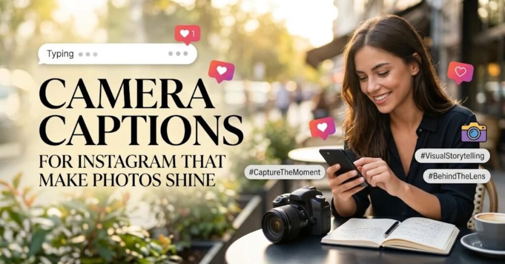 Camera Captions For Instagram That Make Photos Shine
