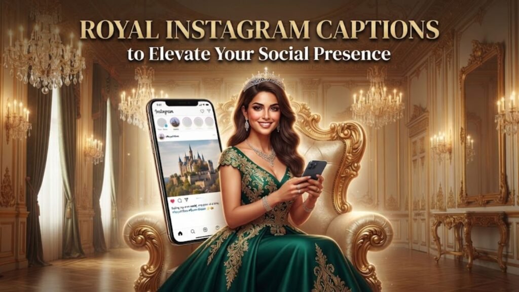 Royal Instagram Captions to Elevate Your Social Presence