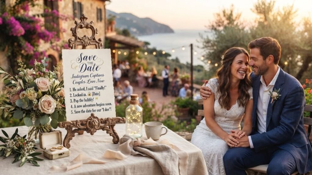 Save The Date Instagram Captions That Couples Are Loving Right Now