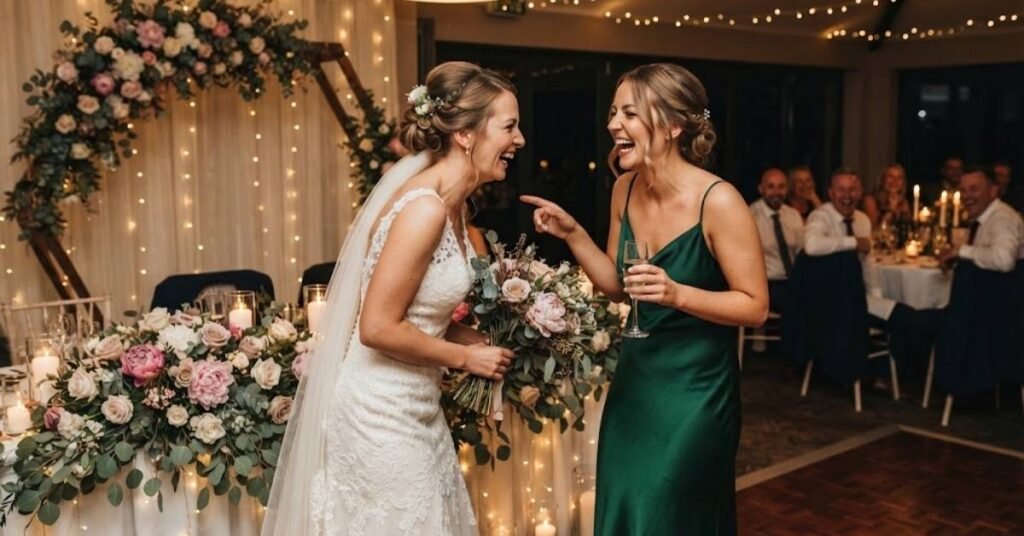 Short and Snappy Funny Sister Wedding Captions for Instagram