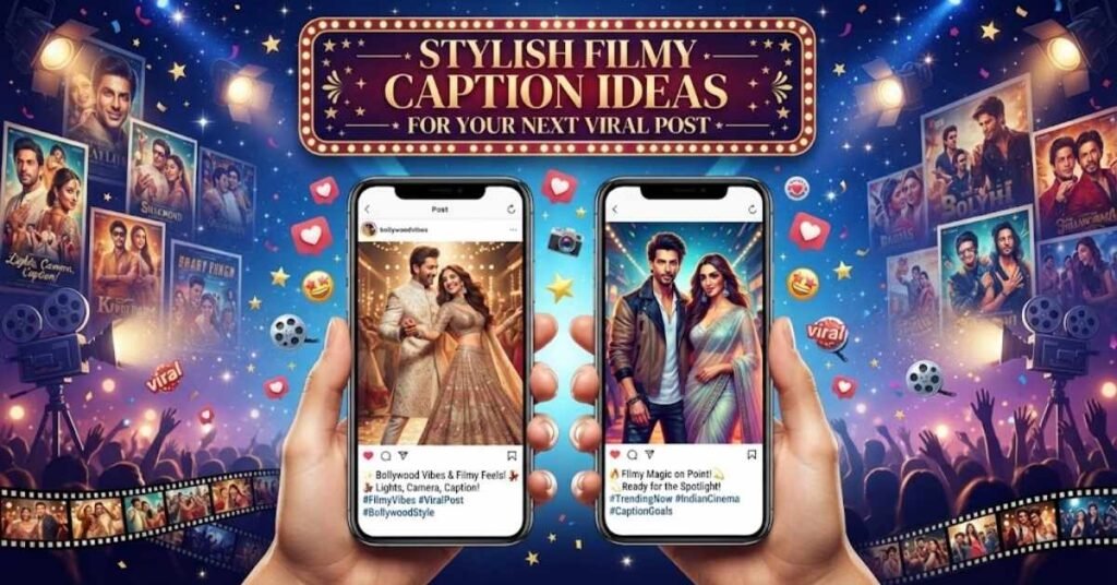 Stylish Filmy Caption Ideas for Your Next Viral Post