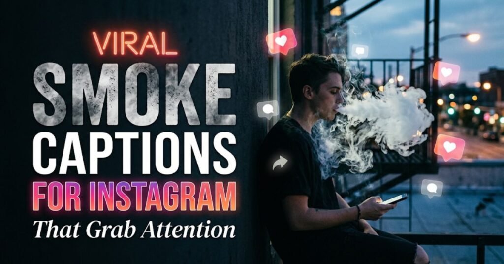 Viral Smoke Captions For Instagram That Grab Attention
