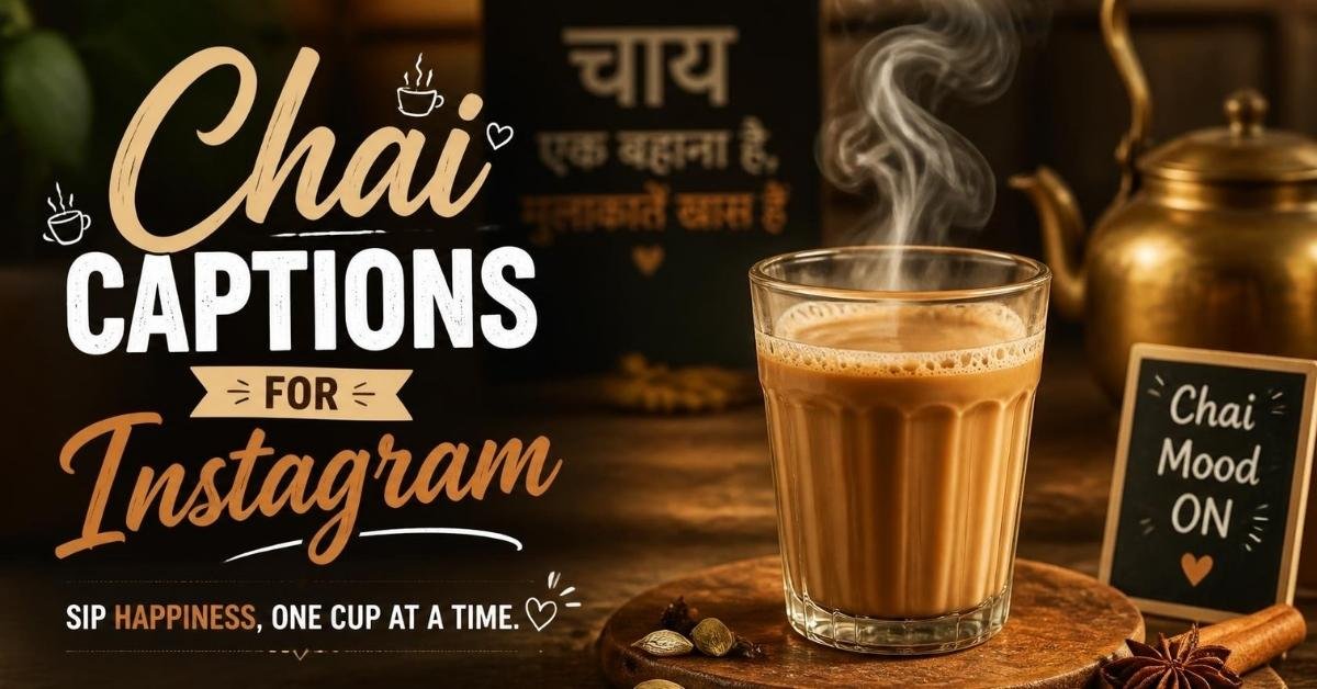 chai captions for instagram