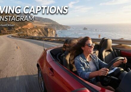 driving captions for instagram