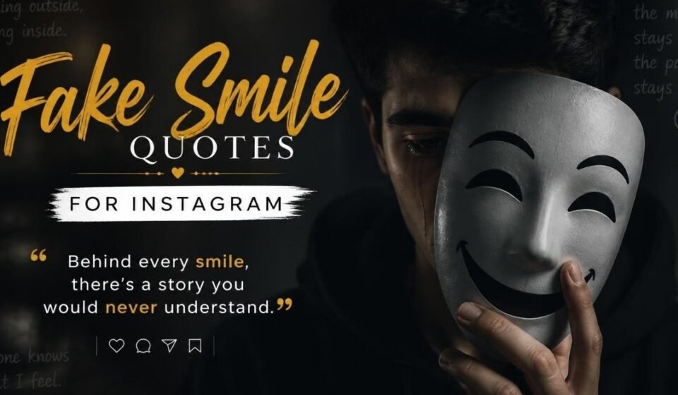 fake smile quotes for instagram