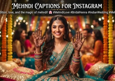 mehndi captions for instagram