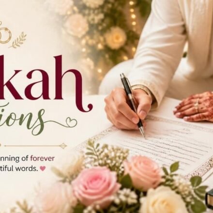 nikkah captions