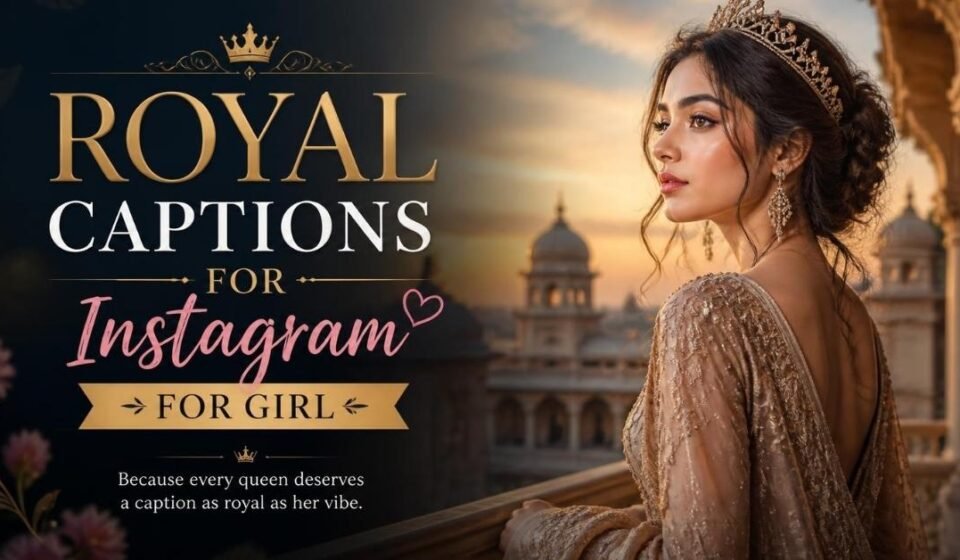 royal captions for instagram for girl