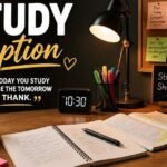 study caption