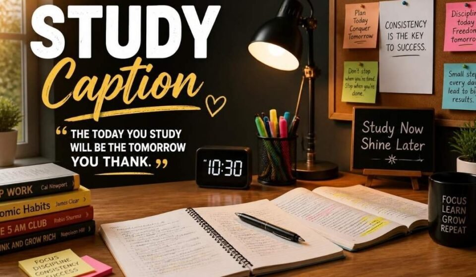 study caption