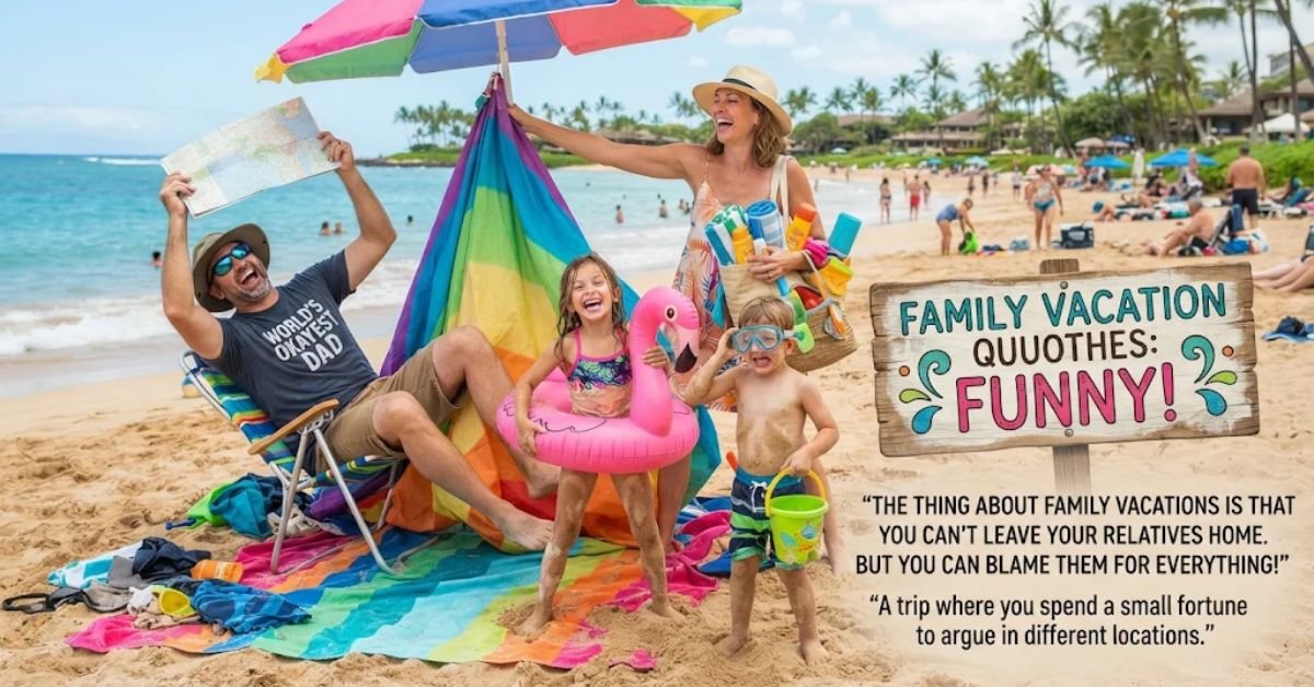 family vacation quotes funny
